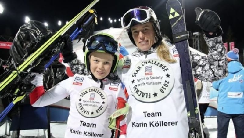 Siegerteam: Karin Köllerer und Sohn Frederik (Bild: Andreas Tröster)