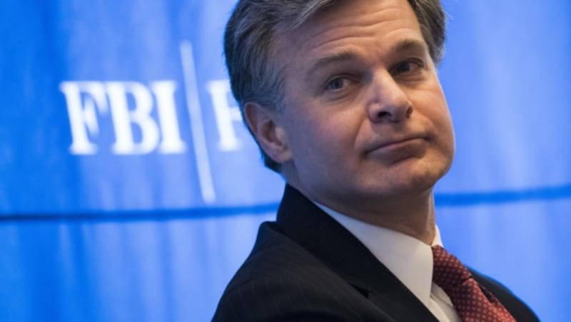 FBI-Chef Christopher Wray (Bild: AFP)