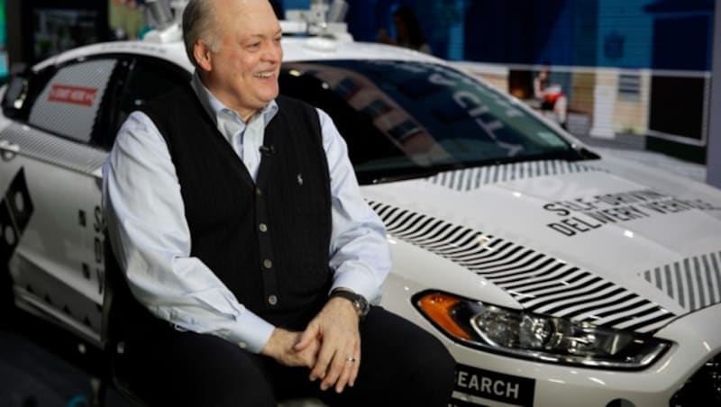 Ford-Chef Jim Hackett (Bild: AP)