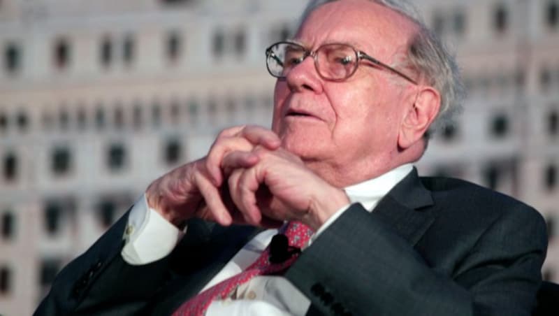 Der legendären US-Investor Warren Buffett (Bild: AFP)