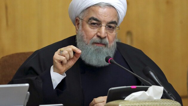 Der iranische Präsident Rouhani (Bild: ASSOCIATED PRESS)