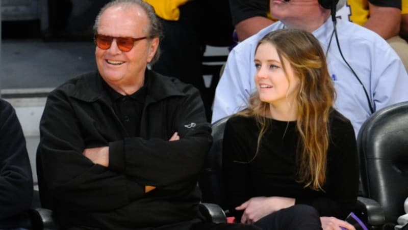Jack Nicholson mit Tochter Lorraine (Bild: 2013 Getty Images)