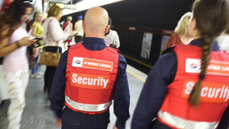 330 security and service employees are on the move throughout Vienna's public transport network, 120 of whom work directly for Wiener Linien's security service. (Bild: Johannes Zinner)