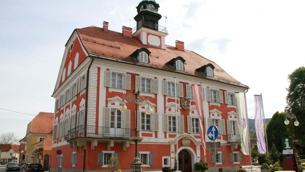 Das Rathaus von Deutschlandsberg (Bild: Josef Fürbass)