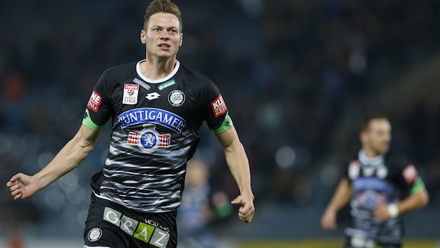 Roman Kienast bei Sturm Graz (Bild: APA/ERWIN SCHERIAU)