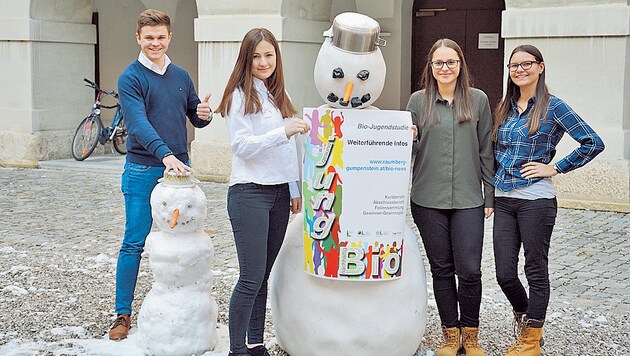 Schüler der HBLFA Raumberg-Gumpenstein waren als Studienautoren tätig (Bild: Bio Ernte Steiermark)