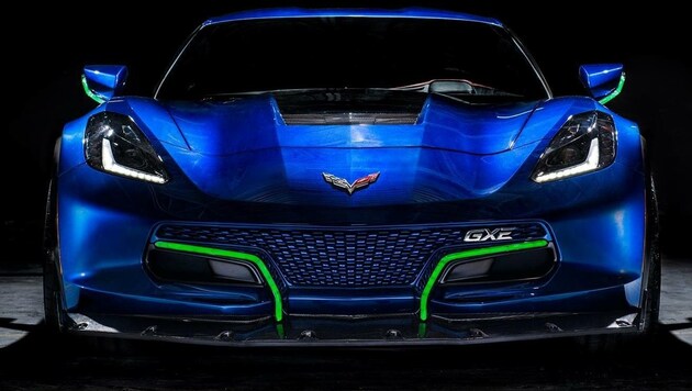 Vergangenes Jahr hat GM eine Elektro-Variante seines Kult-Sportwagens Corvette vorgestellt. (Bild: Genovation/Josh Scott)