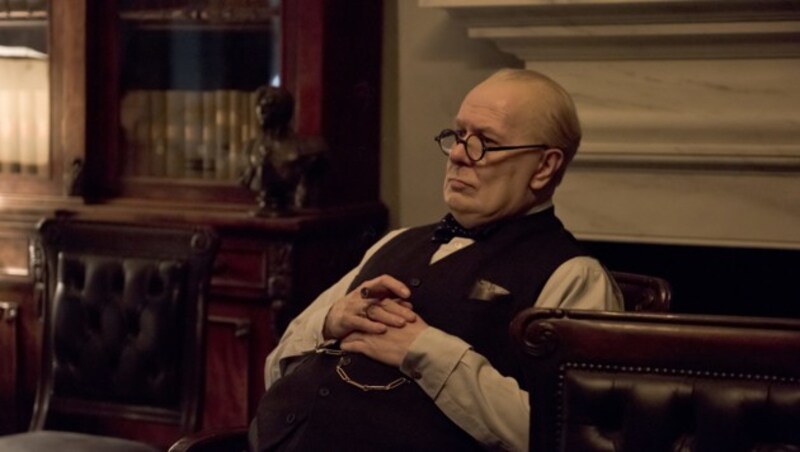 Gary Oldman als Winston Churchill in „Die dunkelste Stunde“ (Bild: UPI)