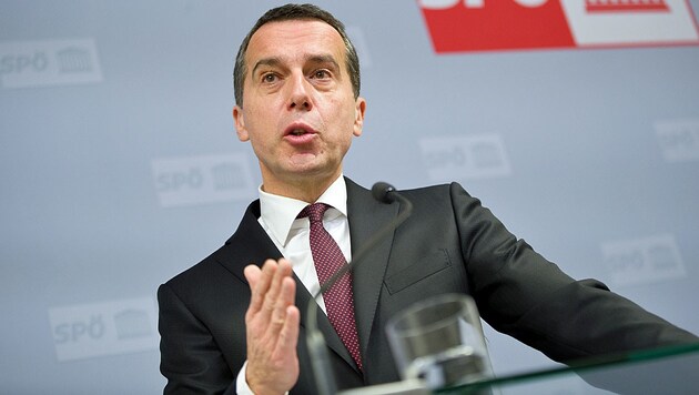 SPÖ-Chef Christian Kern (Bild: APA/GEORG HOCHMUTH)
