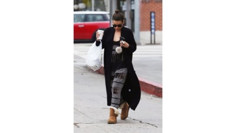 Lea Michele in Uggs (Bild: www.PPS.at)