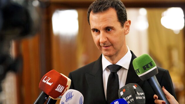 Der syrische Machthaber Assad (Bild: APA/AFP/SANA/HO)