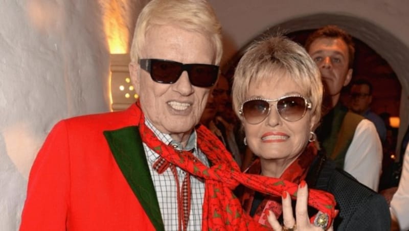 Heino mit seiner Ehefrau Hannelore (Bild: babiradpicture/Chr.Stiefler)