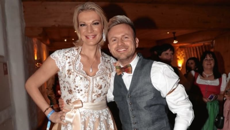 Ex-Ski-Queen Maria Höfl-Riesch & Tanz-Star Willi Gabalier (Bild: Sepp Pail)