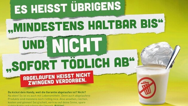 Der Landesabfallverband Oberösterreich startete diese Plakat-Aktion. (Bild: Landesabfallverband Oberösterreich)