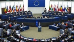 Das EU-Parlament in Straßburg (Bild: AFP)