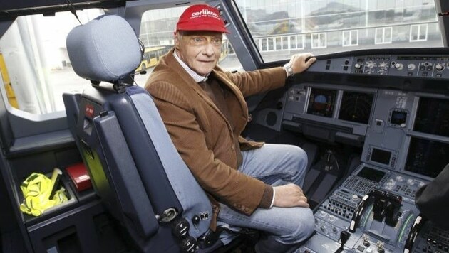 Wann immer es ihm möglich ist, fliegt Niki Lauda selbst. (Bild: Markus Tschepp)