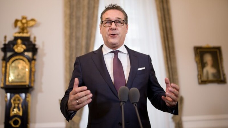 Heinz-Christian Strache, FPÖ (Bild: APA/Georg Hochmuth)