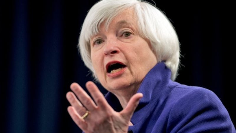 Janet Yellen wird abgelöst. (Bild: ASSOCIATED PRESS)