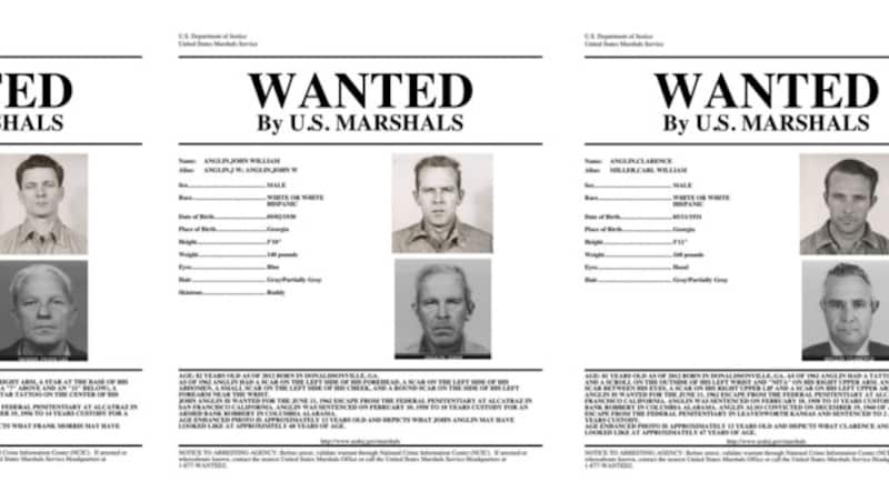 Die drei Bankräuber stehen noch immer auf der "Most Wanted"-Liste der US Marshals. (Bild: US MARSHALS/HO/Us Marshals/Ho)