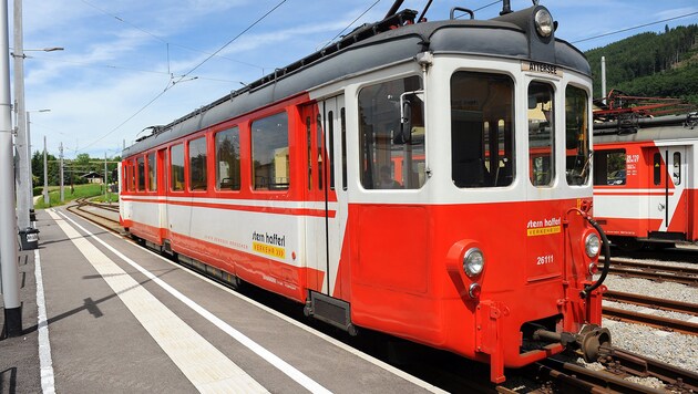 335.000 Fahrgäste bedeuteten für die Traunsee-Bahn im Vorjahr ein Plus. (Bild: Markus Wenzel)