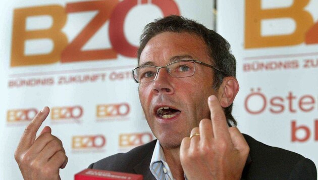 Das BZÖ wurde 2005 von Jörg Haider gegründet. Der Kärntner Landeshauptmann starb 2008. (Bild: APA/Herbert Pfarrhofer)