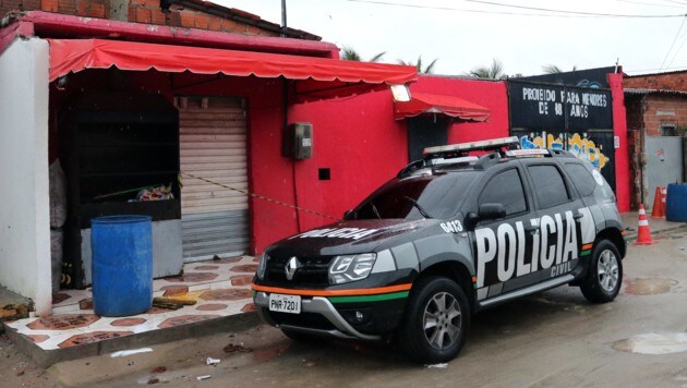 In dieser Diskothek in der brasilianischen Stadt Fortaleza kamen bei einer Schießerei mindestens 14 Menschen ums Leben. (Bild: AFP)