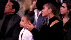 Ruhe bitte! Blue Ivy hat ihre Eltern schon gut im Griff. (Bild: 2018 Getty Images)