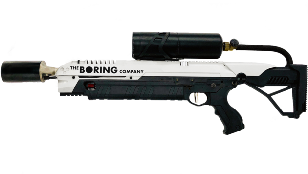 Dieser Flammenwerfer wurde von Musks Boring Company als Werbe-Gadget verkauft. (Bild: boringcompany.com)