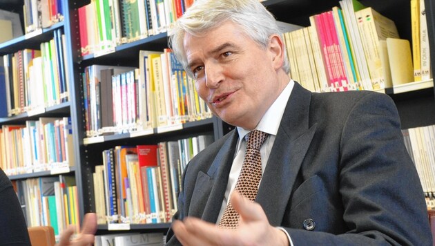 Der Salzburger Uni-Rektor Heinrich Schmidinger ist für moderate Studiengebühren (Bild: UniKo)