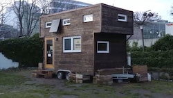 Ein solches „Tiny-Haus“ samt Terrasse wurde gestohlen (Symbolfoto). (Bild: zoomin.tv)