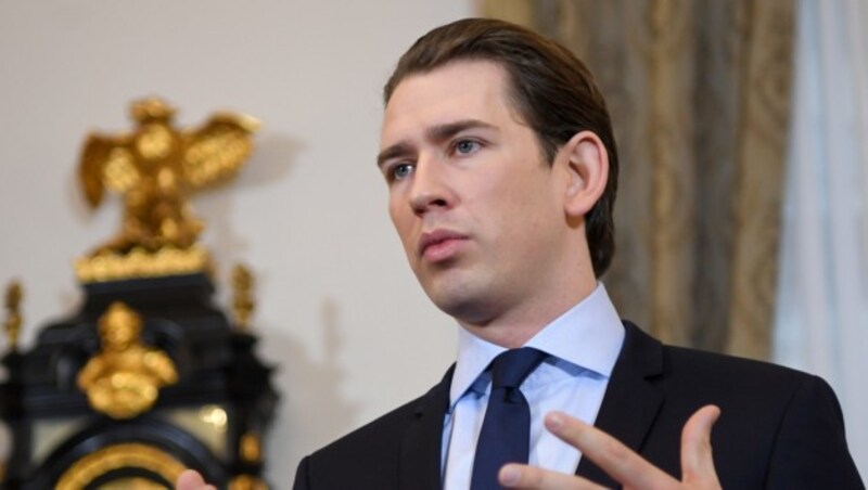 Bundeskanzler Sebastian Kurz greift jetzt in der Causa Germania durch. (Bild: APA/ROLAND SCHLAGER)