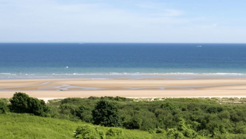 Strand in der Normandie (Bild: AFP/Saul Loeb)