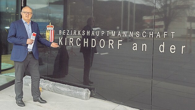 Kirchdorfs Bezirkshauptmann Dr. Dieter Goppold (Bild: Jack Haijes)