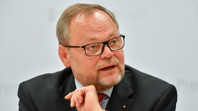Ex-ÖVP-Landesrat Josef Stockinger, heute Generaldirektor der Oberösterreichischen Versicherung. (Bild: © Harald Dostal / 2017)