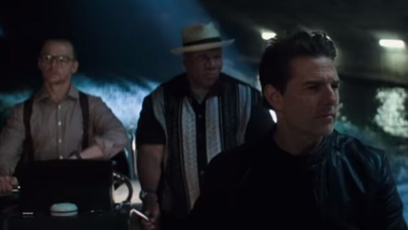 Tom Cruise als Agent Ethan Hunt bekommt auch diesmal wieder Hilfe von Simon Pegg und Ving Rhames. (Bild: Paramount Pictures)