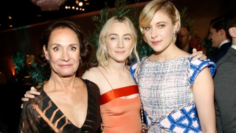 Laurie Metcalf, Saoirse Ronan, Greta Gerwig (Bild: 2018 Invision)