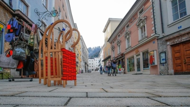 Der Untere Markt mit der neu gestalteten Fußgängerzone (Bild: Markus Tschepp)