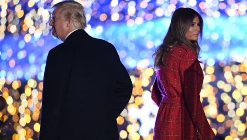 Die Ehe von Donald und Melania Trump steht auf dem Prüfstand. (Bild: AFP or licensors)