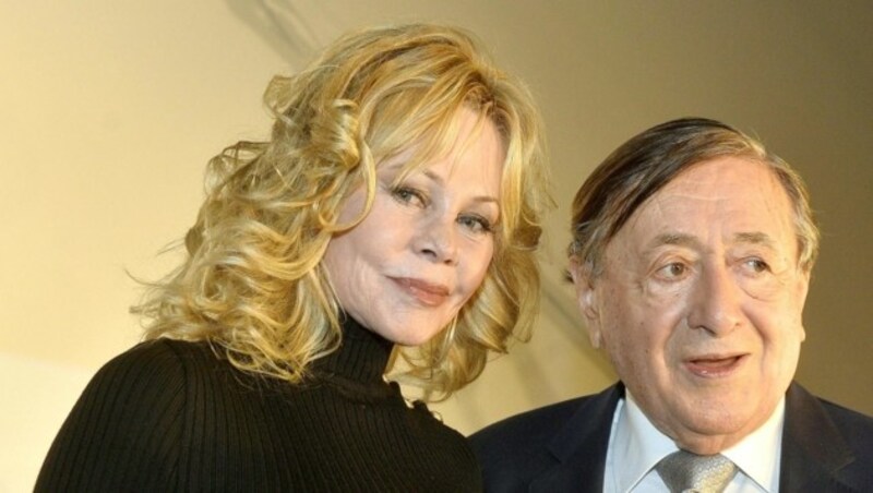 Melanie Griffith und Richard Lugner (Bild: APA/HERBERT PFARRHOFER)