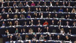 Die meisten Abgeordneten des EU-Parlaments dürfen nicht mehr nach Russland. (Bild: APA/AFP/FREDERICK FLORIN)