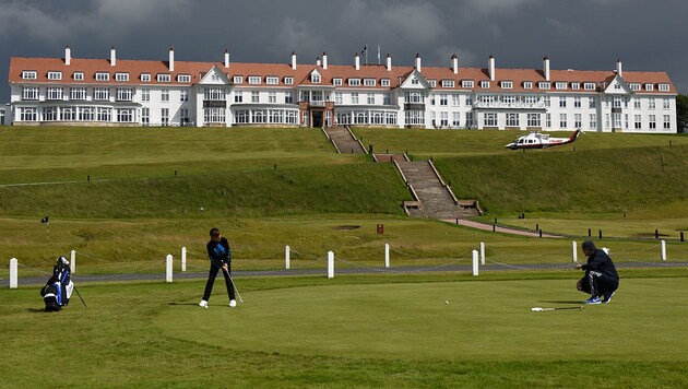 Donald Trumps Turnberry Hotel und Golf Resort in Schottland (Bild: AFP/Oli Scarff)