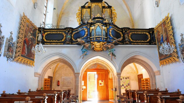 Innenraum der Annaberger Kirche (Bild: Gabriele Moser)