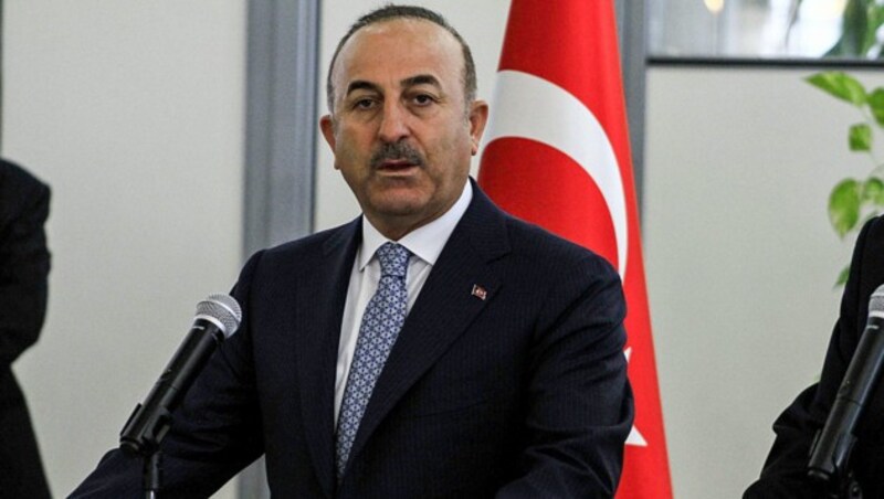 Der türkische Außenminister Mevlüt Cavusoglu (Bild: AFP)