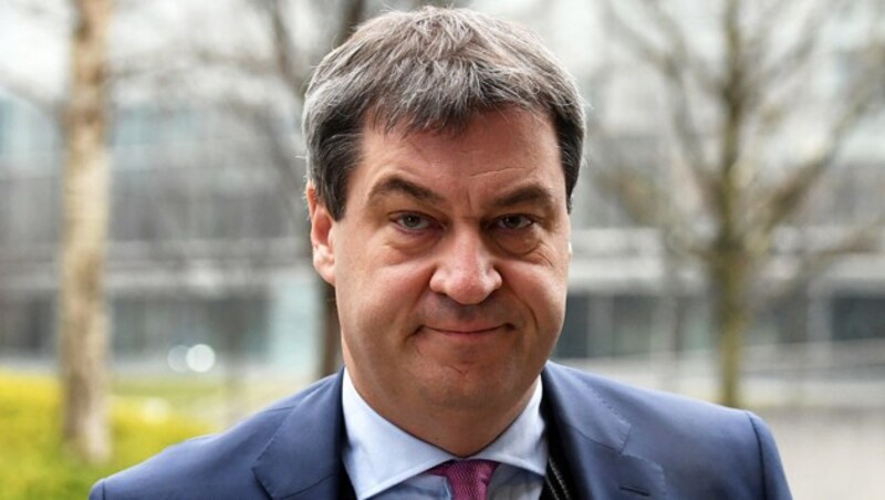 Bayerns Ministerpräsident Markus Söder (Bild: AFP )