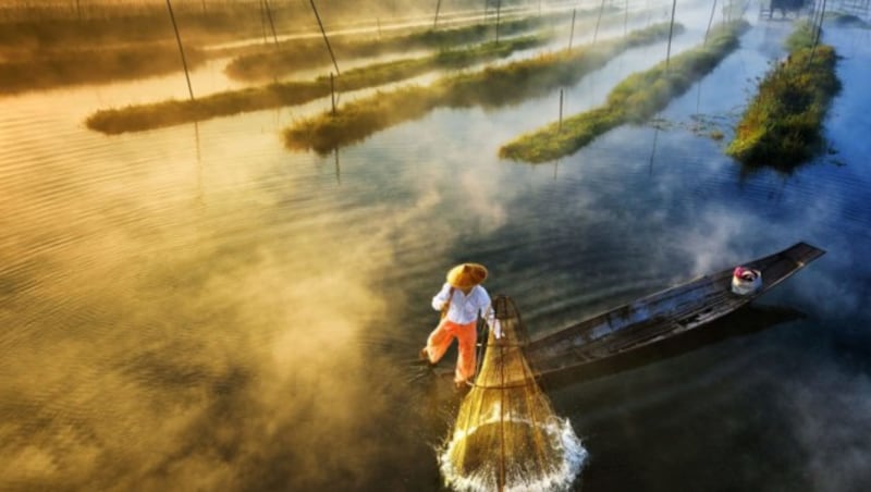 1. Platz Landschaft, Professional Group (Bild: skypixel.com/Zay Yar Lin)