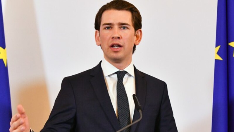 Bundeskanzler Sebastian Kurz (Bild: AFP/JOE KLAMAR)