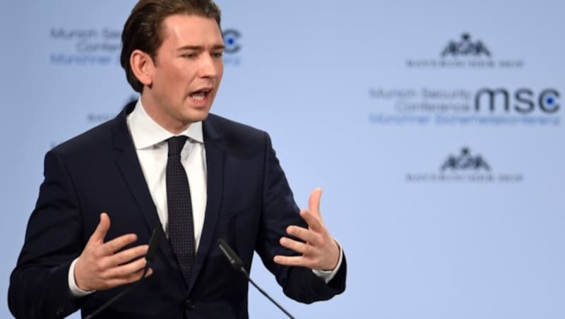 Sebastian Kurz (Bild: APA/dpa/Andreas Gebert)