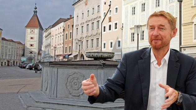 Gerhard Kroiß ist Vizebürgermeister in Wels. (Bild: Markus Wenzel)