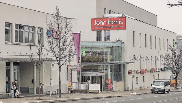 Das John Harris Fitnessstudio im City Point in Steyr schließt mit 1. März. (Bild: Werner Kerschbaummayr)