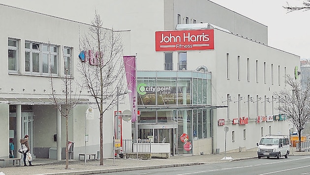 Das John Harris Fitnessstudio im City Point in Steyr schließt mit 1. März. (Bild: Werner Kerschbaummayr)